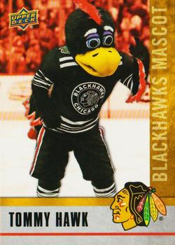 2020 Upper Deck National Hockey Card Day USA - Mascots #M-4 Tommy Hawk Front