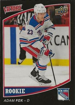 2020 Upper Deck National Hockey Card Day USA - Victory Black Rookies #V-15 Adam Fox Front