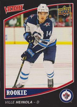 2020 Upper Deck National Hockey Card Day Canada - Victory Black Rookies #V-22 Ville Heinola Front