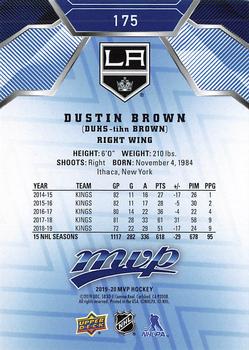 2019-20 Upper Deck MVP - Blue #175 Dustin Brown Back