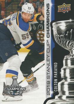 2019 Upper Deck Stanley Cup Champions Box Set #8 Colton Parayko Front