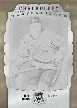 2018-19 Upper Deck The Cup - Chronology Franchise History Printing Plates Black #CHRONO-FH-SA-JO Jeff Odgers Front