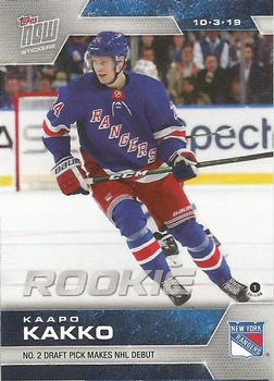 2019-20 Topps Now NHL Stickers #5 Kaapo Kakko Front
