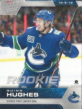 2019-20 Topps Now NHL Stickers #11 Quinn Hughes Front