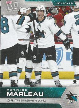 2019-20 Topps Now NHL Stickers #12 Patrick Marleau Front