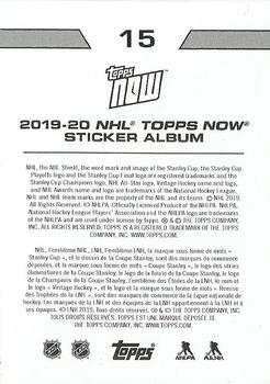 2019-20 Topps Now NHL Stickers #15 Kaapo Kakko Back