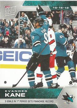 2019-20 Topps Now NHL Stickers #22 Evander Kane Front