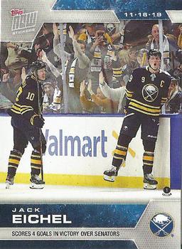 2019-20 Topps Now NHL Stickers #58 Jack Eichel Front