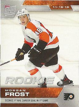 2019-20 Topps Now NHL Stickers #62 Morgan Frost Front