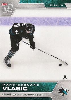 2019-20 Topps Now NHL Stickers #95 Marc-Édouard Vlasic Front