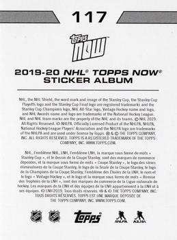 2019-20 Topps Now NHL Stickers #117 Evgeni Malkin Back