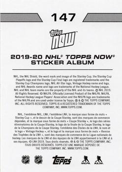 2019-20 Topps Now NHL Stickers #147 Leon Draisaitl Back