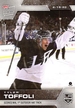 2019-20 Topps Now NHL Stickers #176 Tyler Toffoli Front