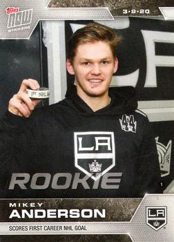 2019-20 Topps Now NHL Stickers #204 Mikey Anderson Front