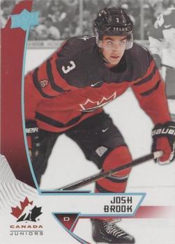 2019 Upper Deck Team Canada Juniors - Blue #32 Josh Brook Front