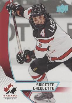 2019 Upper Deck Team Canada Juniors - Blue #54 Brigette Lacquette Front