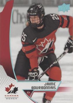2019 Upper Deck Team Canada Juniors - Blue #58 Jaime Bourbonnais Front