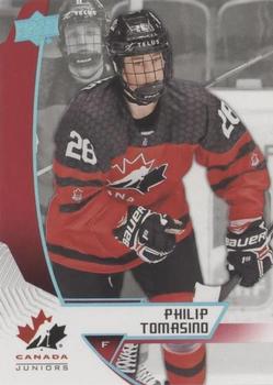 2019 Upper Deck Team Canada Juniors - Blue #74 Philip Tomasino Front