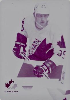 2019 Upper Deck Team Canada Juniors - Printing Plates Magenta #99 Wayne Gretzky Front