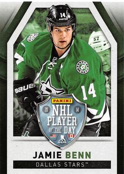 2013-14 Panini Player of the Day #4 Jamie Benn Front