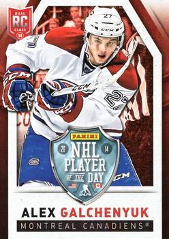 2013-14 Panini Player of the Day #RC3 Alex Galchenyuk Front