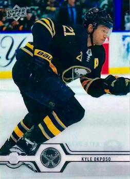 2019-20 Upper Deck - Clear Cut #15 Kyle Okposo Front