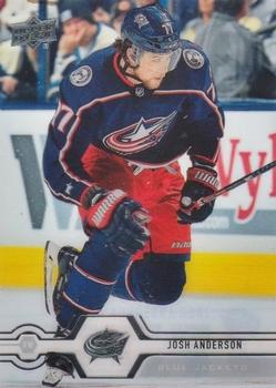 2019-20 Upper Deck - Clear Cut #67 Josh Anderson Front