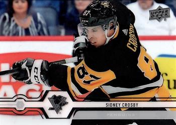 2019-20 Upper Deck - Clear Cut #100 Sidney Crosby Front