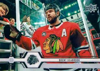 2019-20 Upper Deck - Clear Cut #113 Brent Seabrook Front