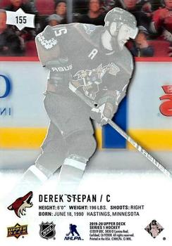 2019-20 Upper Deck - Clear Cut #155 Derek Stepan Back