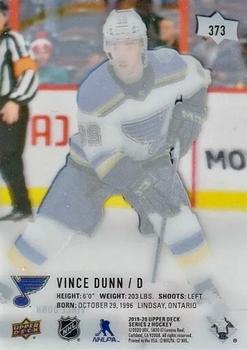 2019-20 Upper Deck - Clear Cut #373 Vince Dunn Back