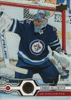 2019-20 Upper Deck - UD Exclusives #109 Connor Hellebuyck Front