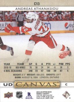 2019-20 Upper Deck - UD Canvas #C13 Andreas Athanasiou Back