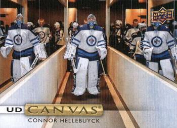 2019-20 Upper Deck - UD Canvas #C49 Connor Hellebuyck Front