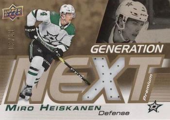 2019-20 Upper Deck - Generation Next Patch #GN-15 Miro Heiskanen Front