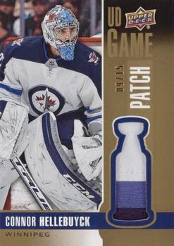 2019-20 Upper Deck - UD Game Patch #GJ-CO Connor Hellebuyck Front