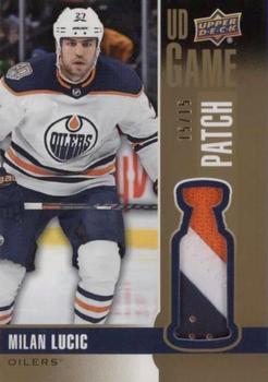 2019-20 Upper Deck - UD Game Patch #GJ-ML Milan Lucic Front