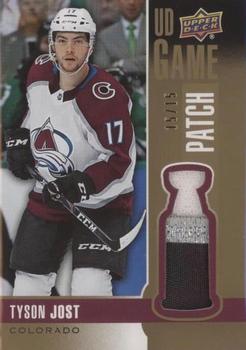 2019-20 Upper Deck - UD Game Patch #GJ-TY Tyson Jost Front