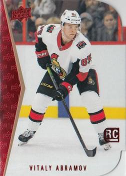 2019-20 Upper Deck - 1994-95 Rookie Tribute Die Cuts Red #9 Vitaly Abramov Front