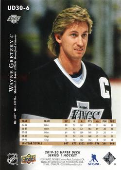2019-20 Upper Deck - 30 Years of Upper Deck #UD30-6 Wayne Gretzky Back