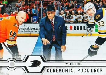 2019-20 Upper Deck - Ceremonial Puck Drop #CPD-7 Willie O'Ree Front