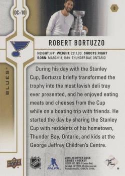 2019-20 Upper Deck - Day with the Cup #DC-10 Robert Bortuzzo Back