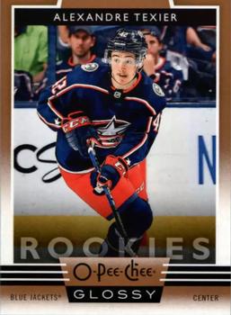 2019-20 Upper Deck - 2019-20 O-Pee-Chee Glossy Rookies Copper #R-7 Alexandre Texier Front