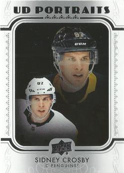 2019-20 Upper Deck - UD Portraits #P-1 Sidney Crosby Front