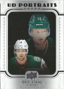 2019-20 Upper Deck - UD Portraits #P-18 Eric Staal Front