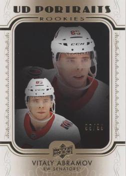2019-20 Upper Deck - UD Portraits Gold #P-42 Vitaly Abramov Front