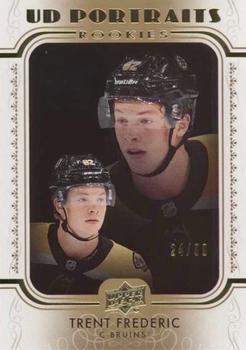 2019-20 Upper Deck - UD Portraits Gold #P-70 Trent Frederic Front
