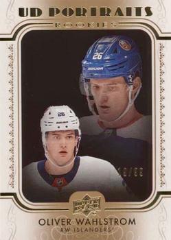 2019-20 Upper Deck - UD Portraits Gold #P-84 Oliver Wahlstrom Front