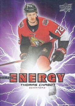 2019-20 Upper Deck - Pure Energy #PE-8 Thomas Chabot Front