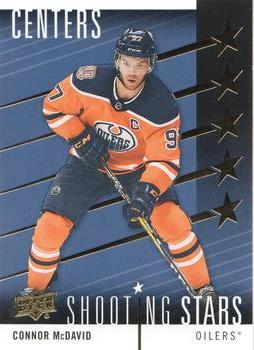 2019-20 Upper Deck - Shooting Stars Centers #SSC-1 Connor McDavid Front